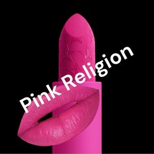 Jeffree Star Pink Religion Velvet Trap Lipstick